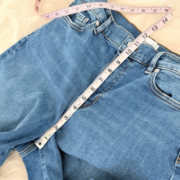 Frame Le Palazzo Crop Mermaid Wide Leg Flare Jeans 29 - Picture 11 of 12